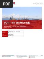 Port Information - Banyuwangi, East Java