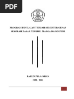 Program Kerja PTS Genap