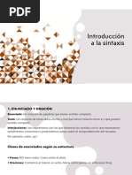 Introduccion A La Sintaxis