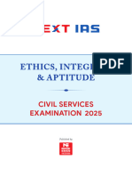 Ethics, Integrity & Aptitude - 2025