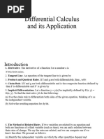 Differential Calculus