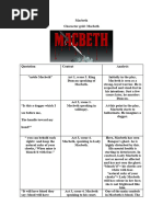 Macbeth Character Grid