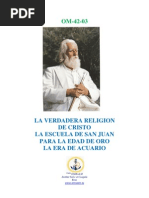 La Verdadera Religion de Cristo