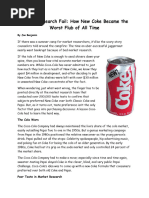 Coke Article