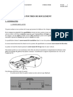 Cours N° 8 Poutres de Roulement2021