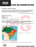 Geografia - Domínios Naturais 2