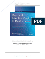 Cottones Practical Infection Control in Dentistry 3 RD Edition