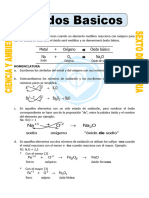 Ficha Oxidos Basicos para Sexto de Primaria