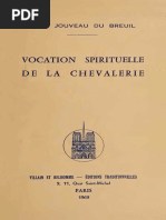 Paul Du Breuil - Vocation Spirituelle de La Chevalerie-Éditions Traditionnelles (1969)