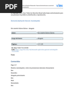 Demanda Aplicacin General Autodespido Formularios de Practic