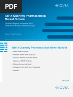 Iqvia Quarterly Pharmaceutical Market Outlook - November 2023