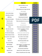 Lista de Louvores