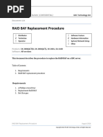 GDC Tech Bulletin - RAID Bay Replacement Procedure - v8