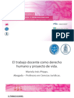 El Trabajo Docente Como Carrera Profesional y Proyecto de Vida