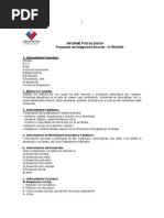 Informe Psicologico