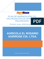 Plan de Minimización de Desechos 2020 - 2024