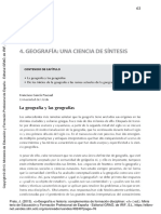 Geografia Ciencia de Sintesis