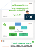 Proceso de Matriculas Técnicos 2024 IEok