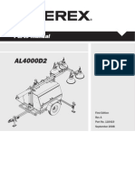 Terex Genie AL4000 Parts Manual