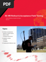 Rollout & Acceptance Field Test