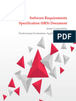 Software Requirement Specification (SRS) - Case Study