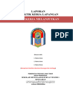 Format Laporan PKL 2022