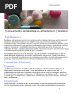 Medicamentos Antidiarreicos y Laxantes