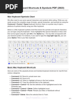 Mac Keyboard Shortcuts Symbols PDF 2