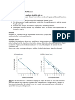 Lecture 3-Demand and Supply