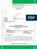 MATHEMATIQUES FINANCIERES 2017 L2 S3 ELEMENT 1 - 590bb930de6a2 - 2