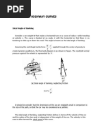 Banking On Highway Curves
