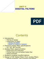 DSP Unit 4 Iir Filters