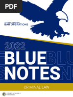 2022 Ateneo Blue Notes Criminal Law 1