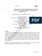 Kel 4 Beydokhti Et Al 2011 Study of Influencing Factors in Successful Implementation Accounting Information Systems