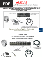 C AT AMCVIS Military Vehicle Intercom Briefing