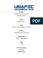 CSS 3 Características y Funciones