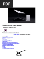 Starlink Router User Manual