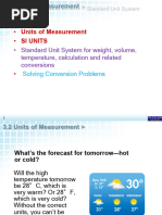 SI Units Lecture