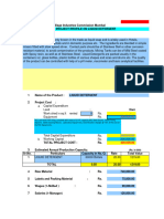 Project Profile On Liquid Detergent