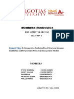 BUSINESS ECONOMICS IA 2 Project