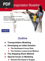 Transportation Model