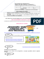 GUIA INTEGRAL DE APRENDIZAJE CIENCIAS NATURALES N°5 Grado 1 - V2