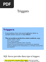 Triggers