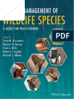 Medical Management of Wildlife Species A Guide For Veterinary Practitioners (VetBooks - Ir)