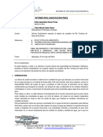 Informe #XXX - INFORME SUSTENTATORIO CAUDAL MAXIMO 20 ENERO RÍO TUMILACA RV