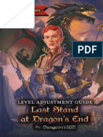 Last Stand at Dragon's End - Level Adjustment Guide