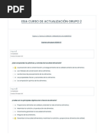 Examen Simulacro de Ciencias de Alimentos