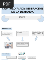 Capítulo 7 - Administración de La Demanda