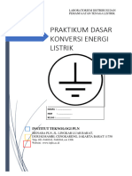 Modul Dasar Konversi Energi Listrik