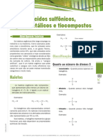 9 - Haletos, Éter, Ácidos Sulfônicos, Organometálicos e Tiocompostos